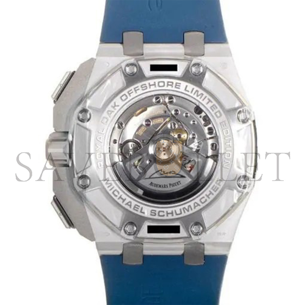 audemars P*g*et royal oak offshore michael schumacher 44 mm watch 26568pm.oo.a021ca.01